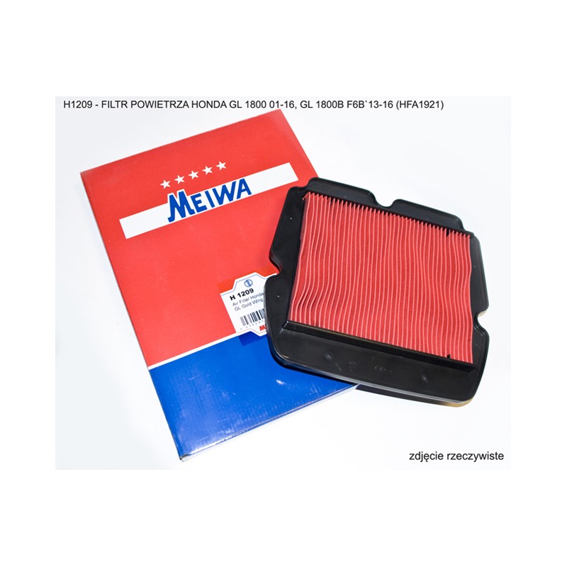 MIW (MEIWA) FILTR POWIETRZA HONDA GL 1800 01-16, GL 1800B F6B`13-16 (HFA1921)